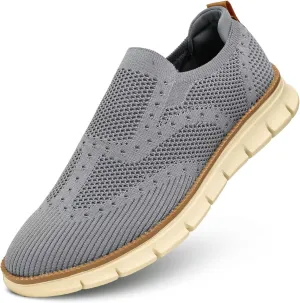 Men's Oxfords Lace-Up Lightweight Casual Walking Shoes Fashion Sneakers Shoes