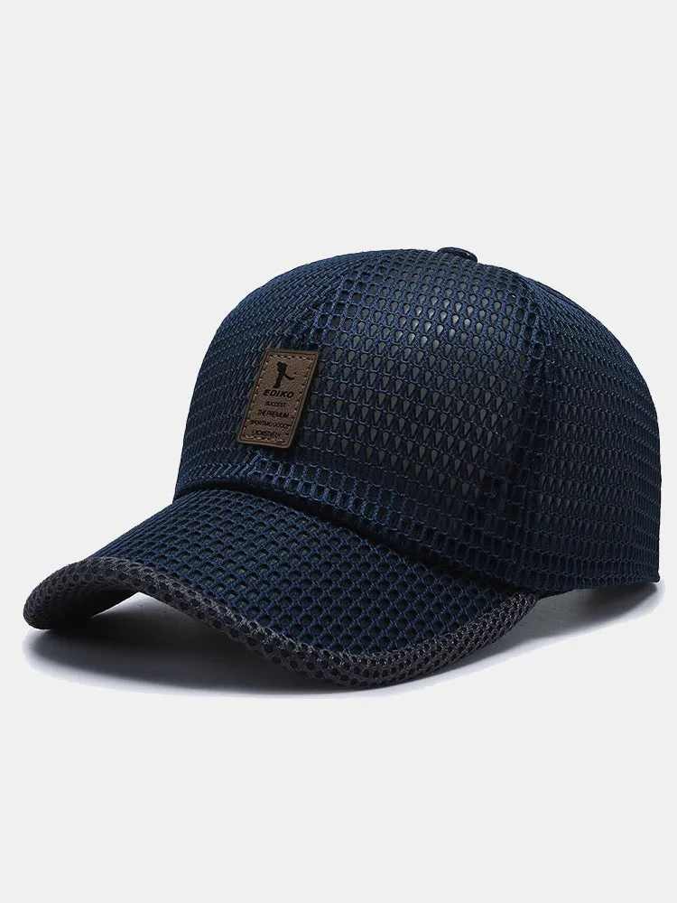 Men's Sports Quick Dry Breathable Mesh Casual Hat