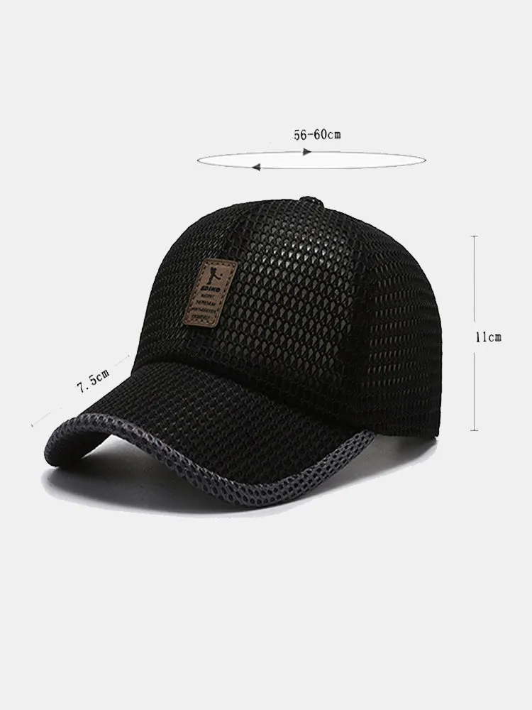 Men's Sports Quick Dry Breathable Mesh Casual Hat