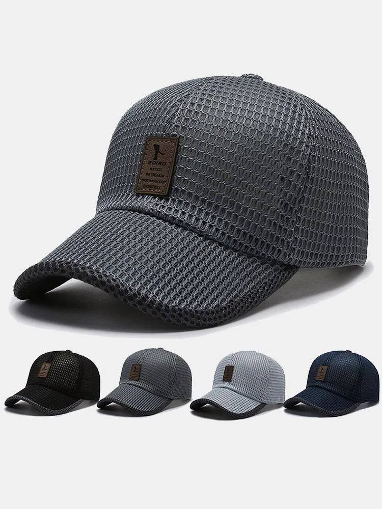 Men's Sports Quick Dry Breathable Mesh Casual Hat