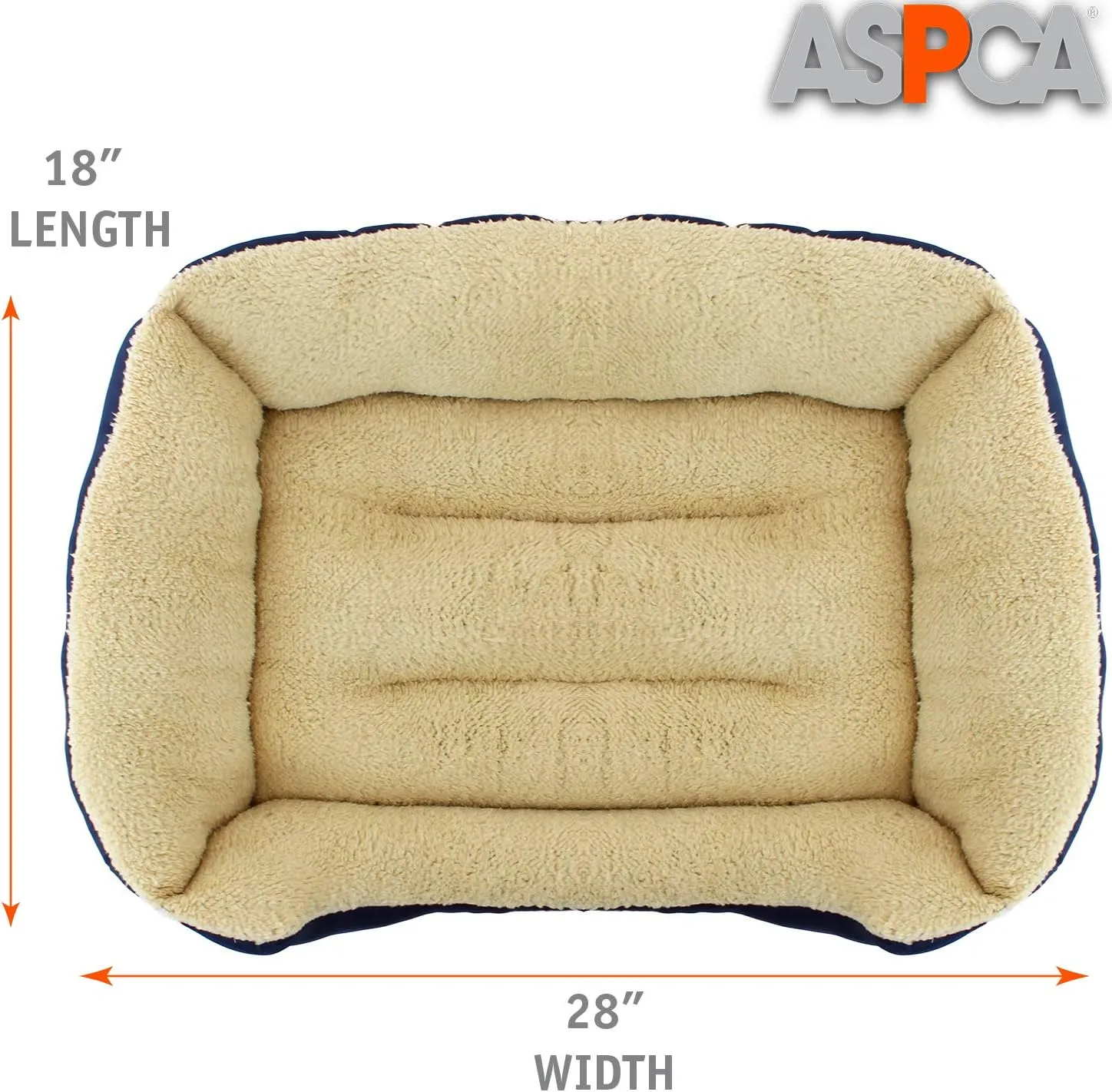 Microtech Dog Bed, for Small to Medium Pets, Blue