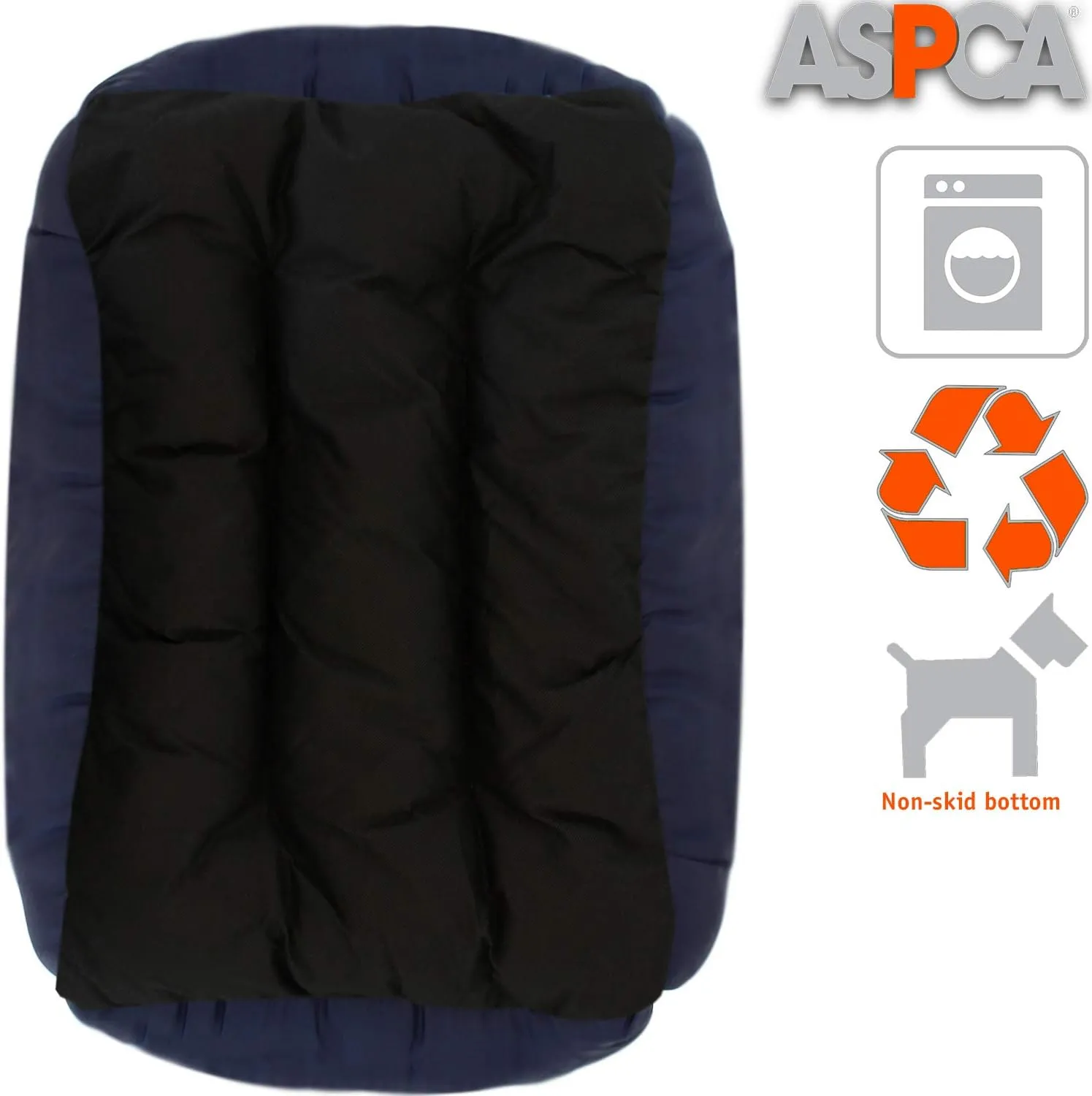 Microtech Dog Bed, for Small to Medium Pets, Blue