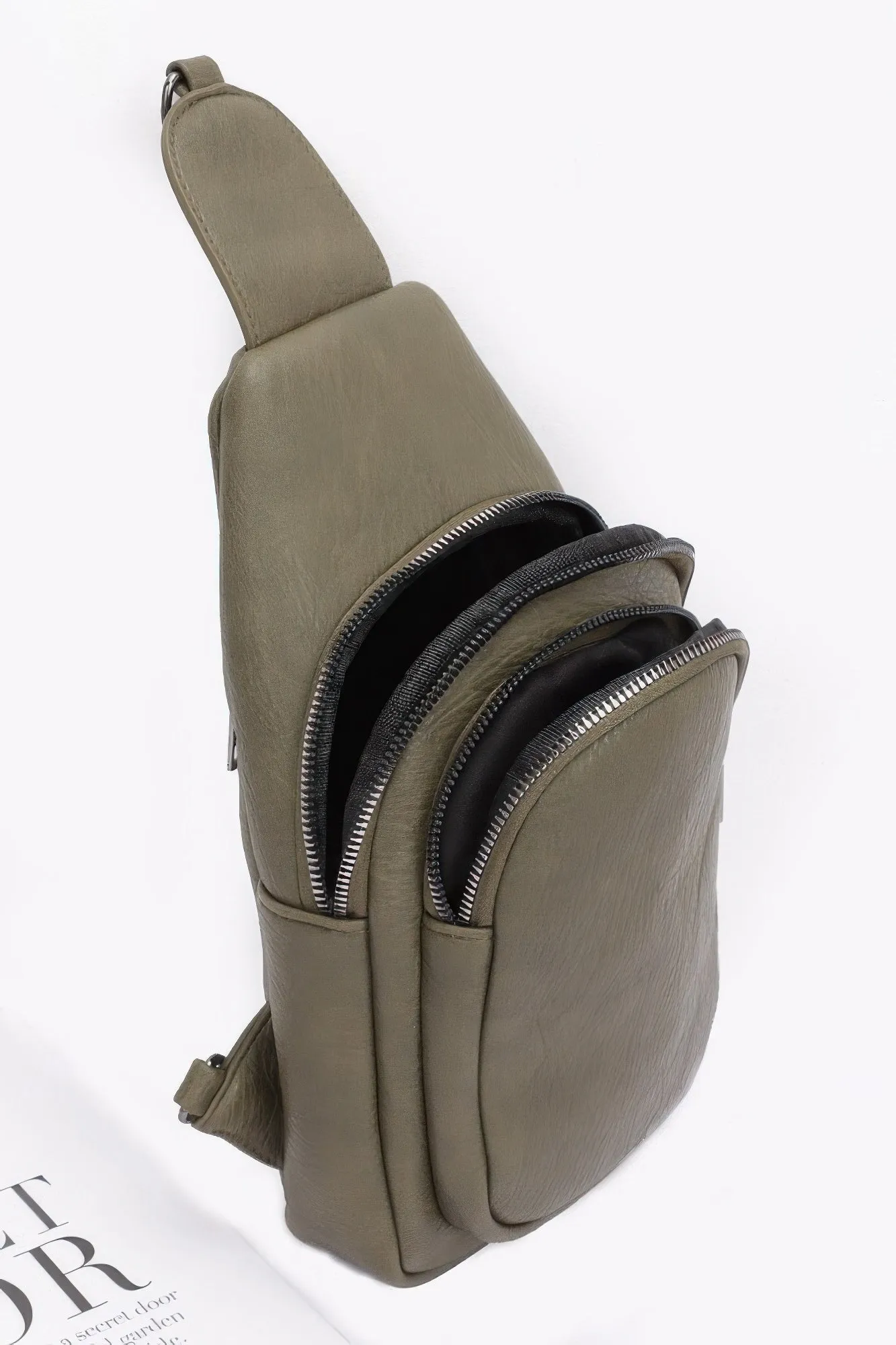 Multi-Color Strap Sling Bag