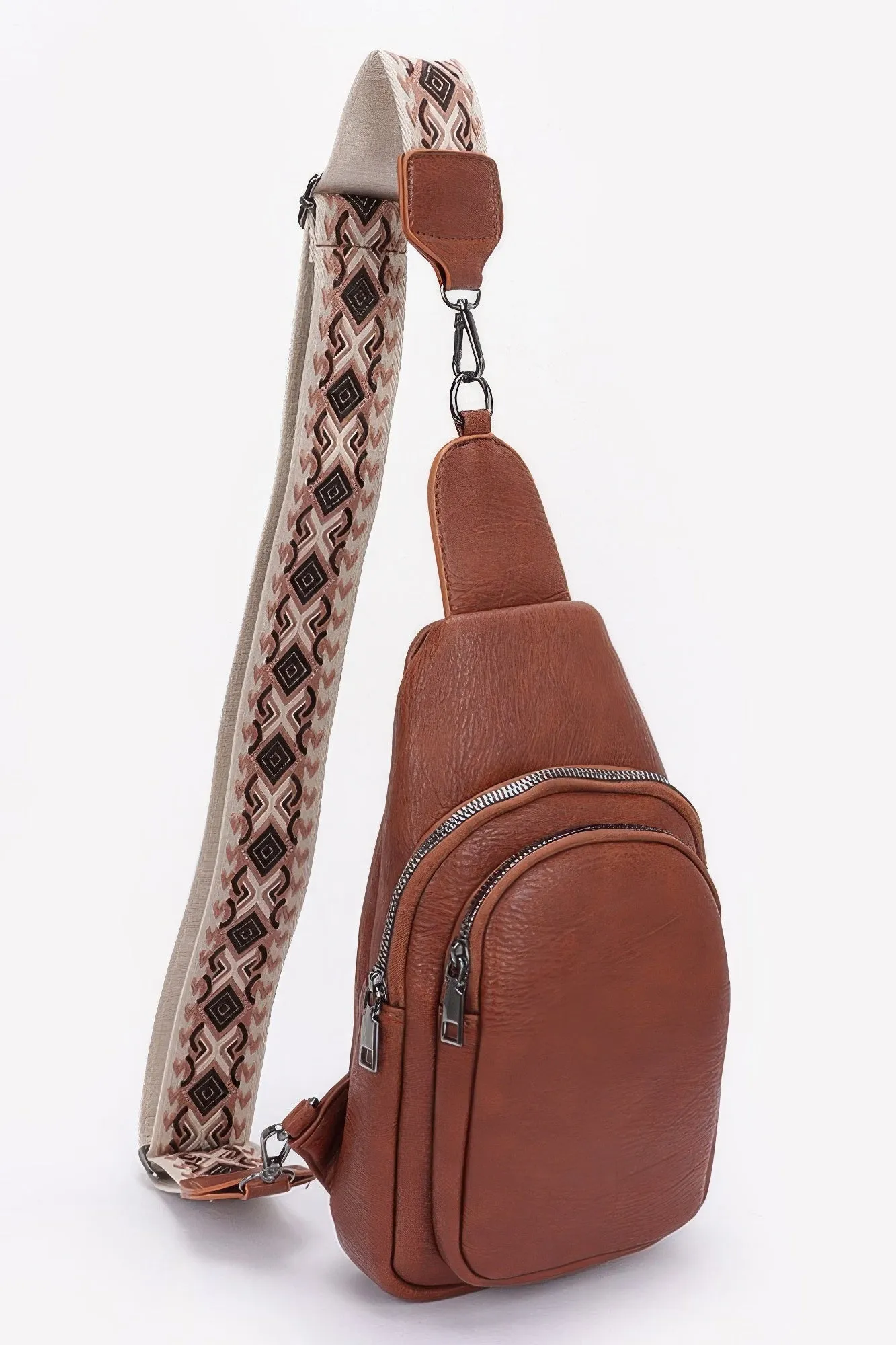 Multi-Color Strap Sling Bag