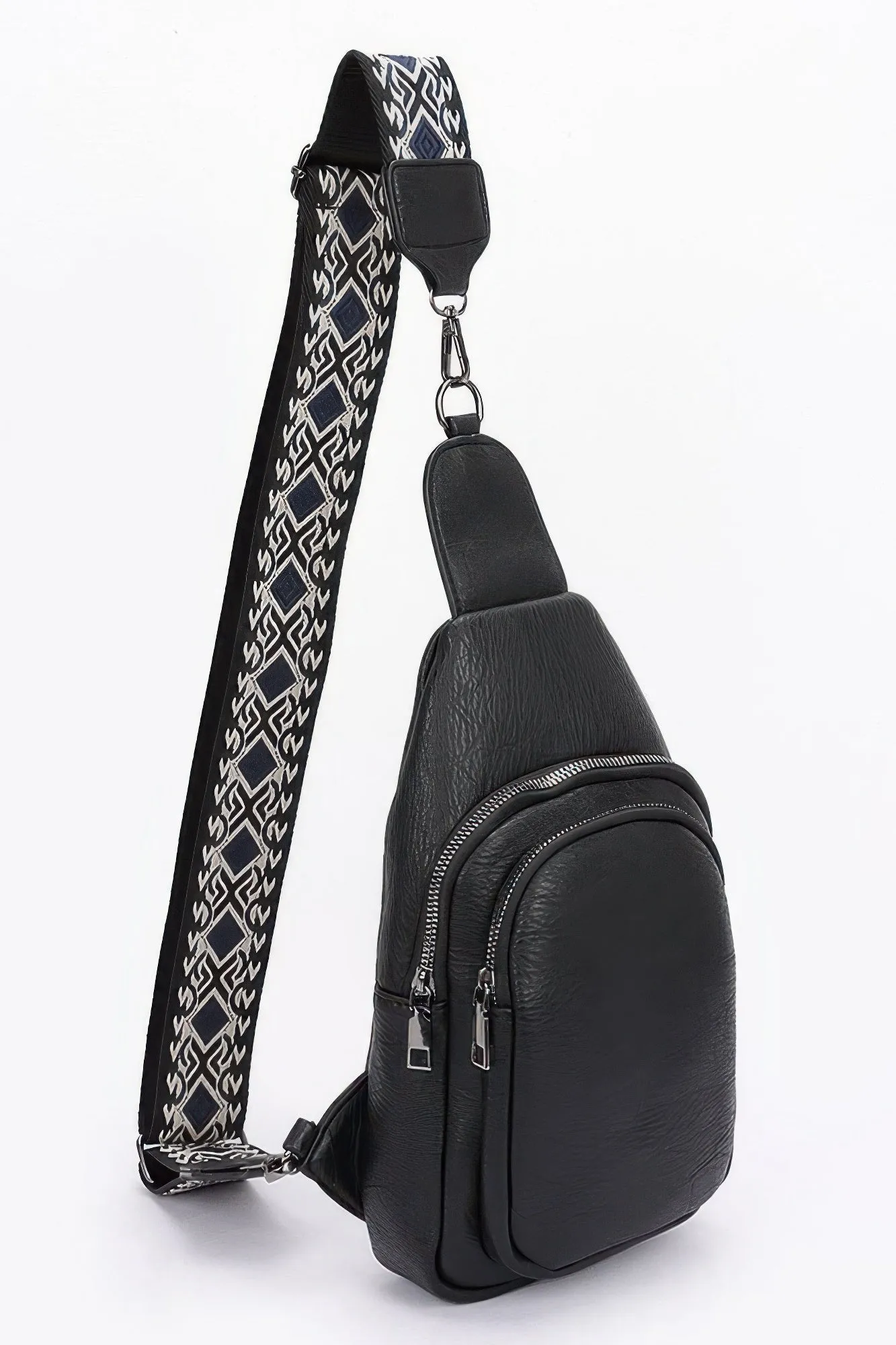 Multi-Color Strap Sling Bag