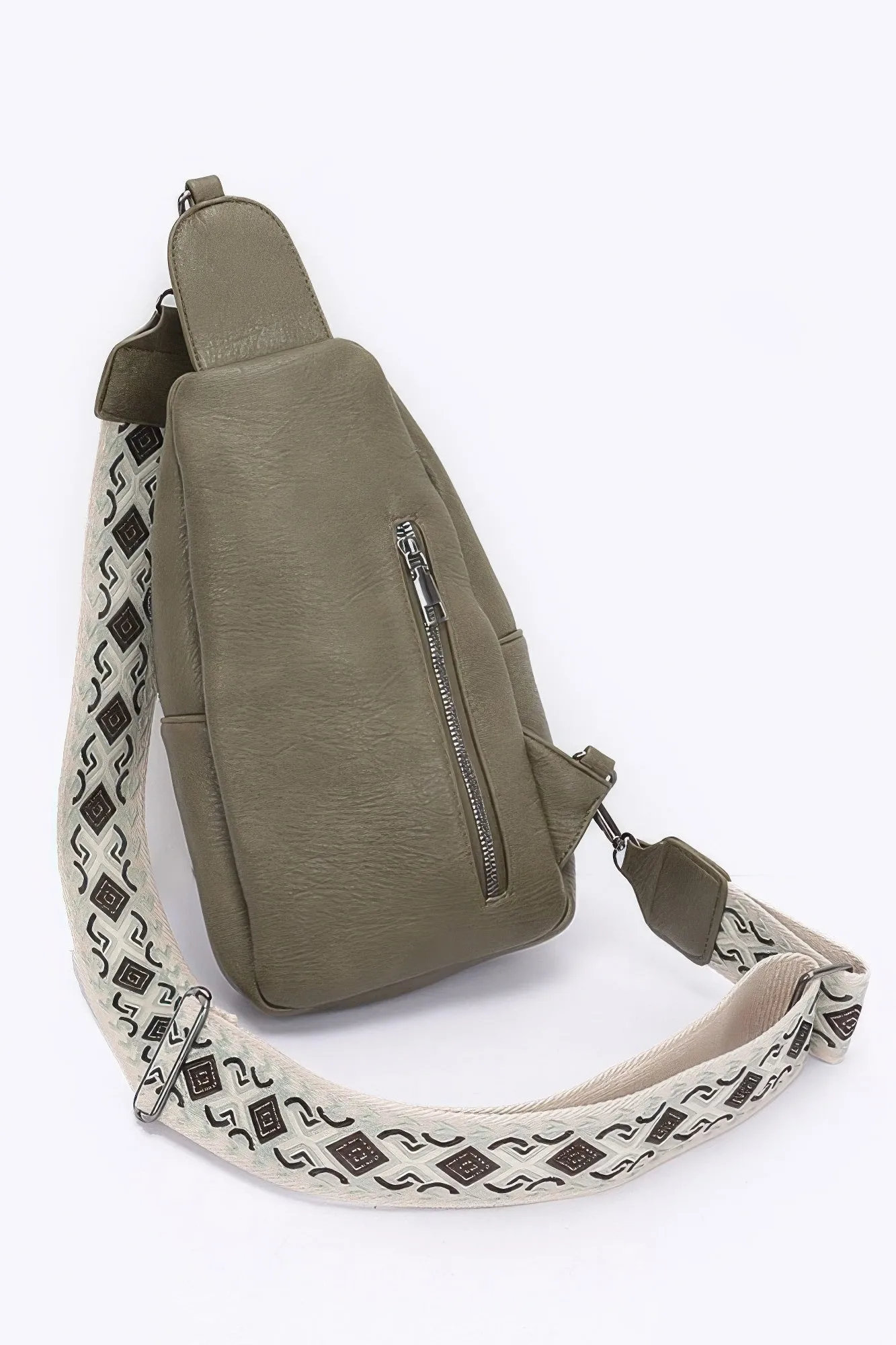Multi-Color Strap Sling Bag