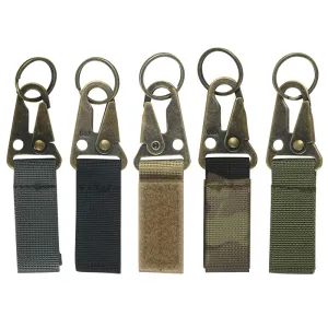 Multi-functional Tactical Carabiner Keychain for Outdoor Adventures