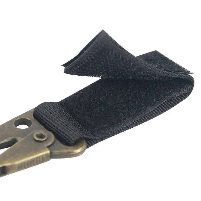 Multi-functional Tactical Carabiner Keychain for Outdoor Adventures