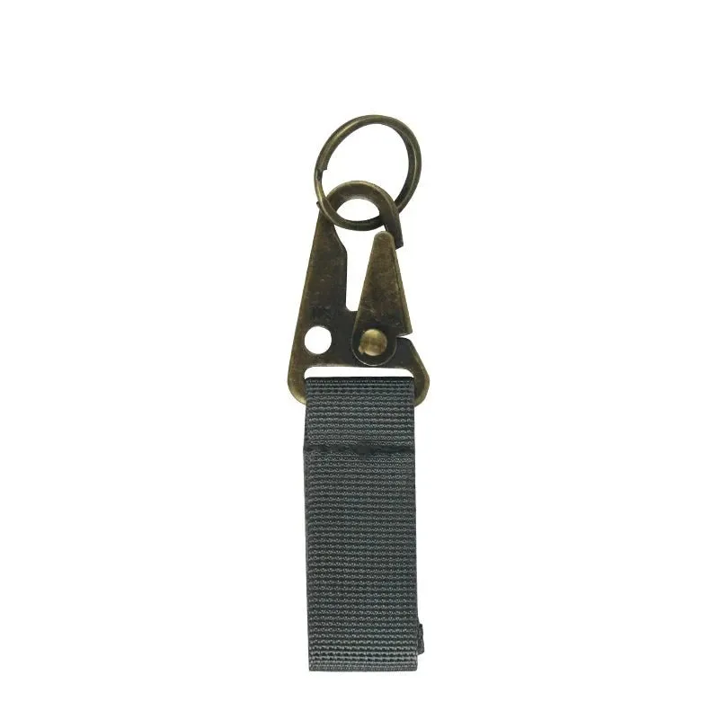 Multi-functional Tactical Carabiner Keychain for Outdoor Adventures