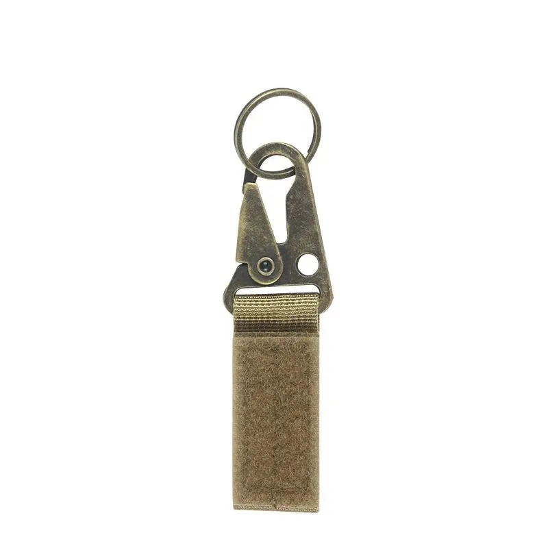 Multi-functional Tactical Carabiner Keychain for Outdoor Adventures