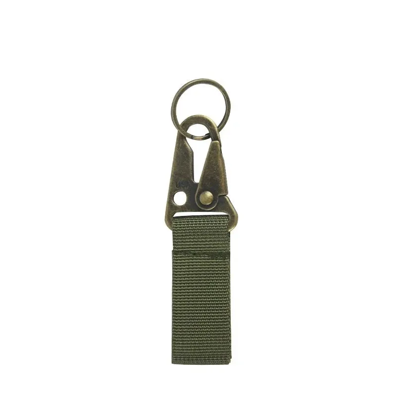 Multi-functional Tactical Carabiner Keychain for Outdoor Adventures