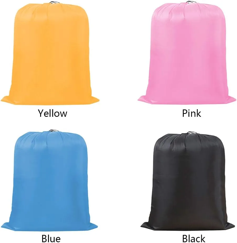 Multipurpose Extra Large Laundry Bag Storage Bag (37"x47", Pink)