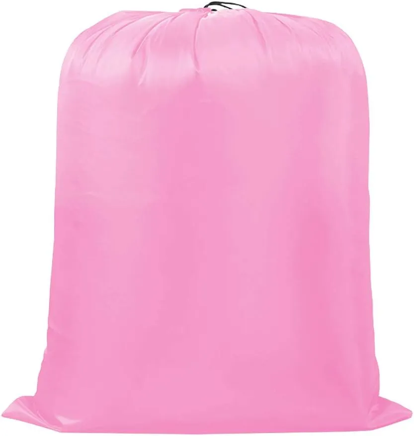 Multipurpose Extra Large Laundry Bag Storage Bag (37"x47", Pink)