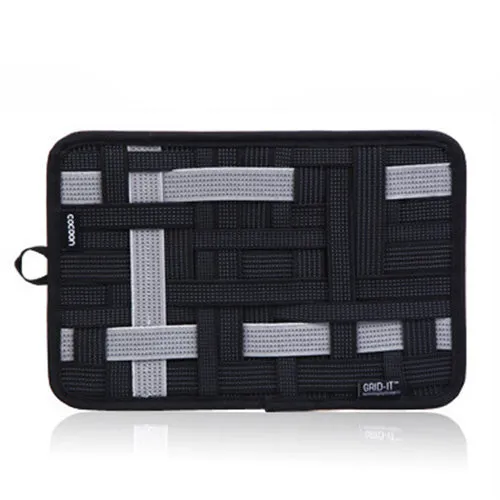 Multipurpose Travel Cord Elastic USB Bag for Electronic USB Phone Adapter Hard Disk Gadget