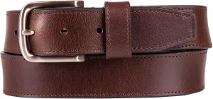 Nautica Men's Casual Leather Belt | Everyday | Classic | Pants | Jeans | Khakis | Chinos | Metal Buckle