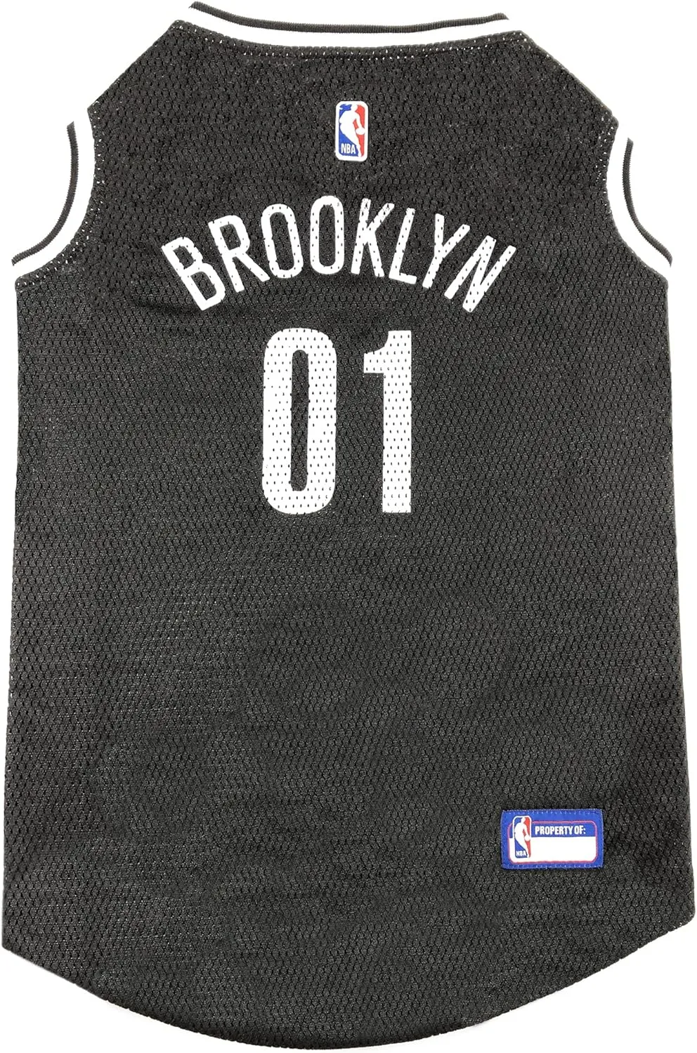 NBA PET Jersey Brooklyn NETS Basketball Dog Jersey, X-Large. Best Licensed Basketball Jersey for The Real Four-Legged Fan!