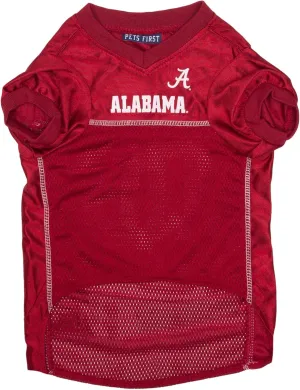 NCAA College Alabama Crimson Tide Mesh Jersey for Dogs & Cats, XXX-Large. Licensed Big Dog Jersey with Your Favorite Football/Basketball College Team