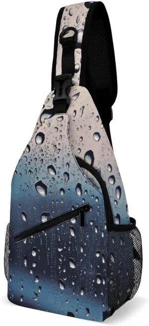 New Year Tiger Logo Design Crossbody Sling Bag, Travel Backpack, Hiking Sling Bags, Chest Bag, Shoulder Bags, Daypack