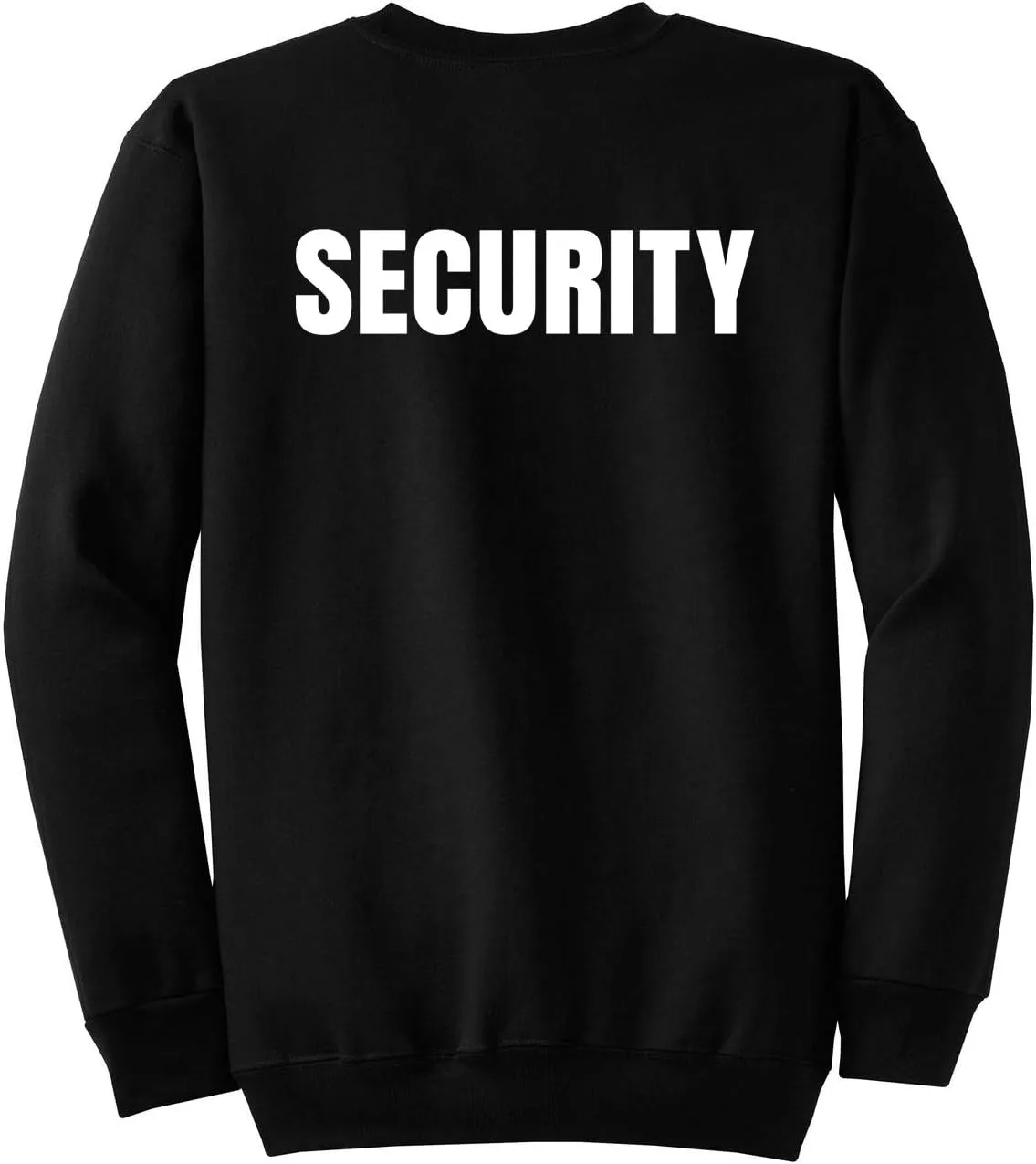 New York Fashion Police Security Guard Bouncer Event Party Safety Staff Sweatshirt Front & Back Print