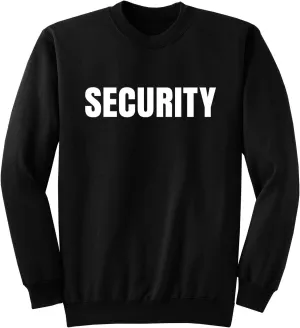 New York Fashion Police Security Guard Bouncer Event Party Safety Staff Sweatshirt Front & Back Print