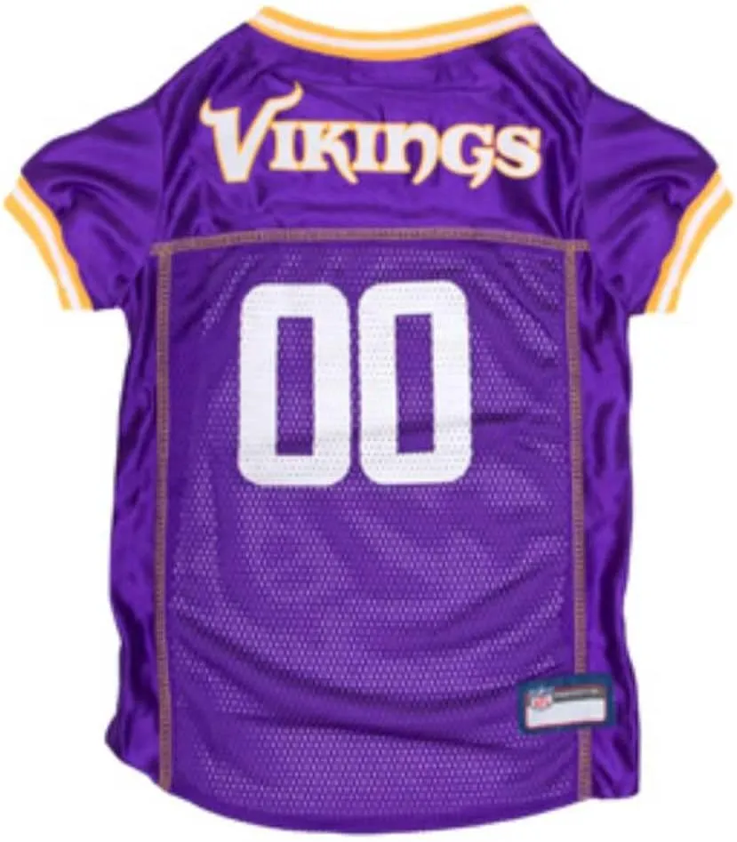 NFL Minnesota Vikings Dog Jersey - XX-Large, Football Jersey Costume for Dogs