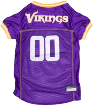 NFL Minnesota Vikings Dog Jersey - XX-Large, Football Jersey Costume for Dogs