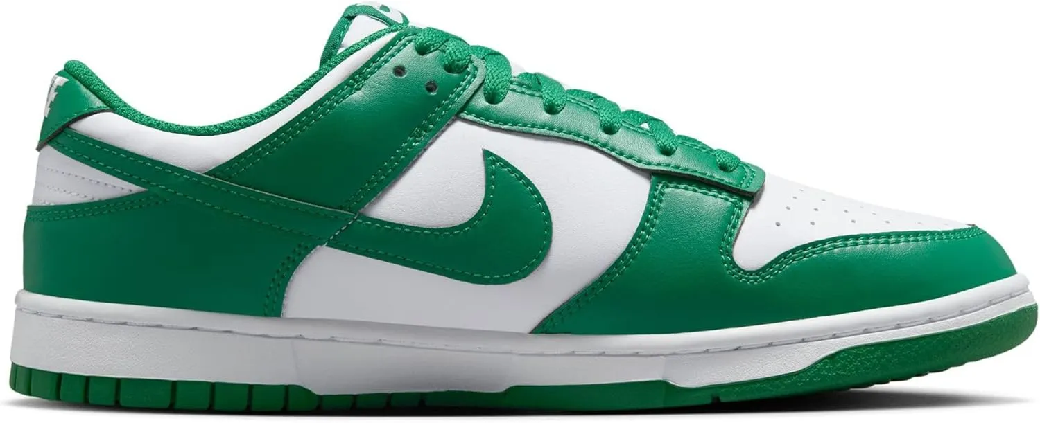 Nike Dunk Low Retro Bttys - Men's (HF5441-101, White/Malachite/White) Size 11