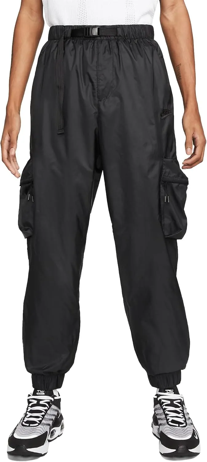 Nike Tech Men's Lined Woven Pants (Black/Black, FB7911-010) Size Large