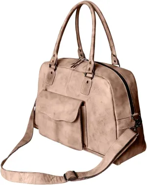 Nmbg126D Tote Vintage Handmade Genuine Cowhide Leather Women Bag Western Handbag Purse