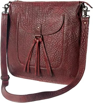 Nmbgz103D Cross Body I Vintage Handmade Genuine Cowhide Leather Women Bag Western Handbag Purse