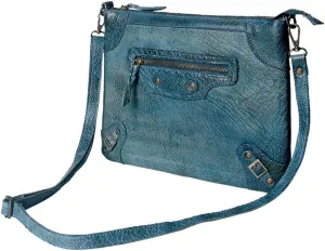 Nmbgz106A Cross Body I Vintage Handmade Genuine Cowhide Leather Women Bag Western Handbag Purse