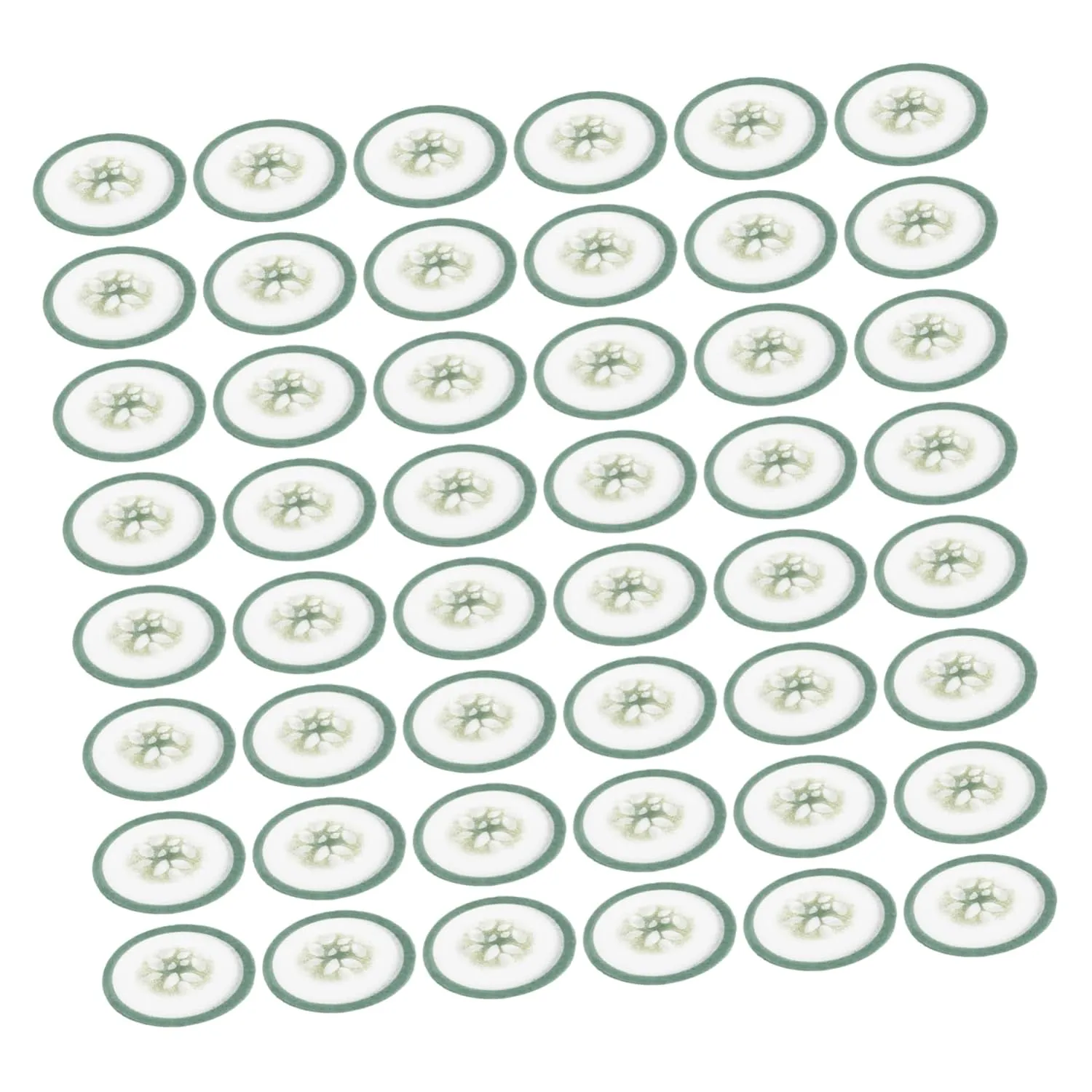 NOLITOY Bulk Cucumber Eye Masks 100pcs Soothing Moisturizing for Eye Care Boys and Girls Love Them