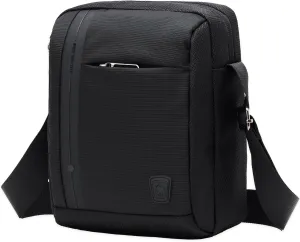 OIWAS Men's Crossbody Messenger Bag, Compact Small Shoulder Crossbody Bag, iPad Mini Water-Resistant Lightweight Satchel Side Bags for Men Women Work Travel