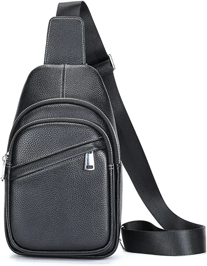 Outdoor Portable Shoulder Bag Handmade Crossbody Small Satchel Backpack