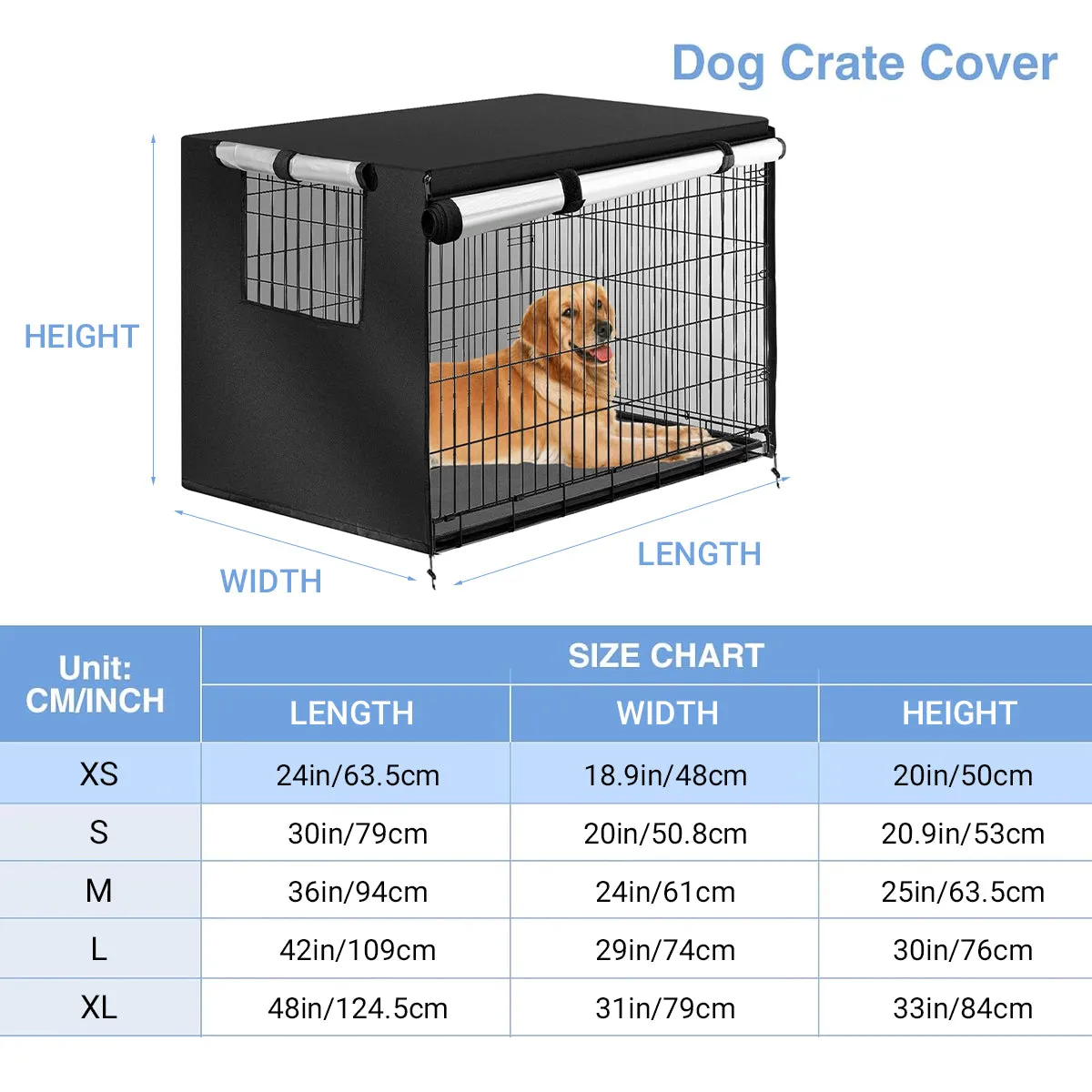 Oxford Cloth Pet Cover Outdoor Garden Yard Dog Dust Protector Waterproof Shield