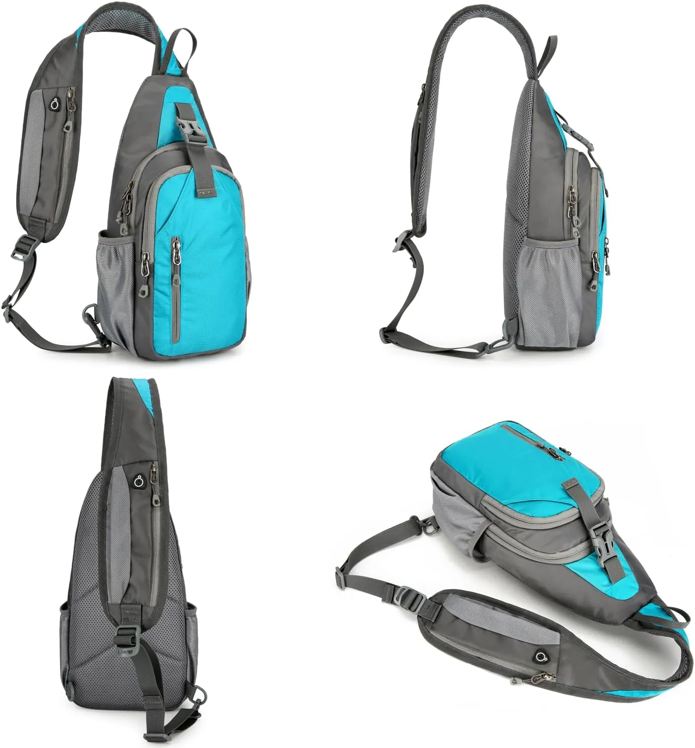 Oxford Sling Bag Backpack Crossbody Chest Pack for Men Women