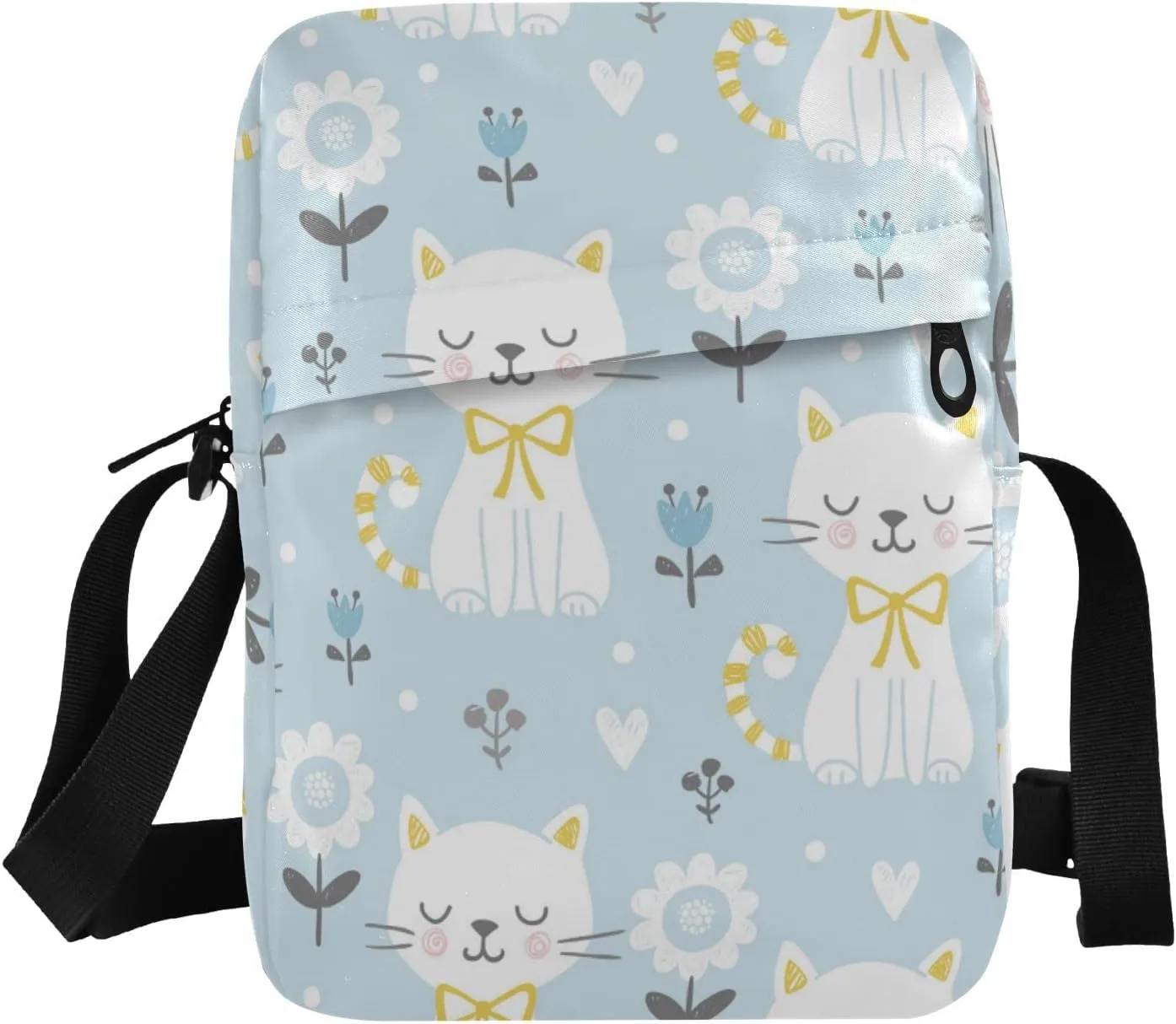 Oyihfvs Messenger Bag, Men's Crossbody Bag, Women's Crossbody Bag with Adjustable Strap