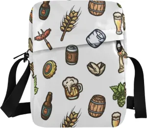 Oyihfvs Messenger Bag, Men's Crossbody Bag, Women's Crossbody Bag with Adjustable Strap
