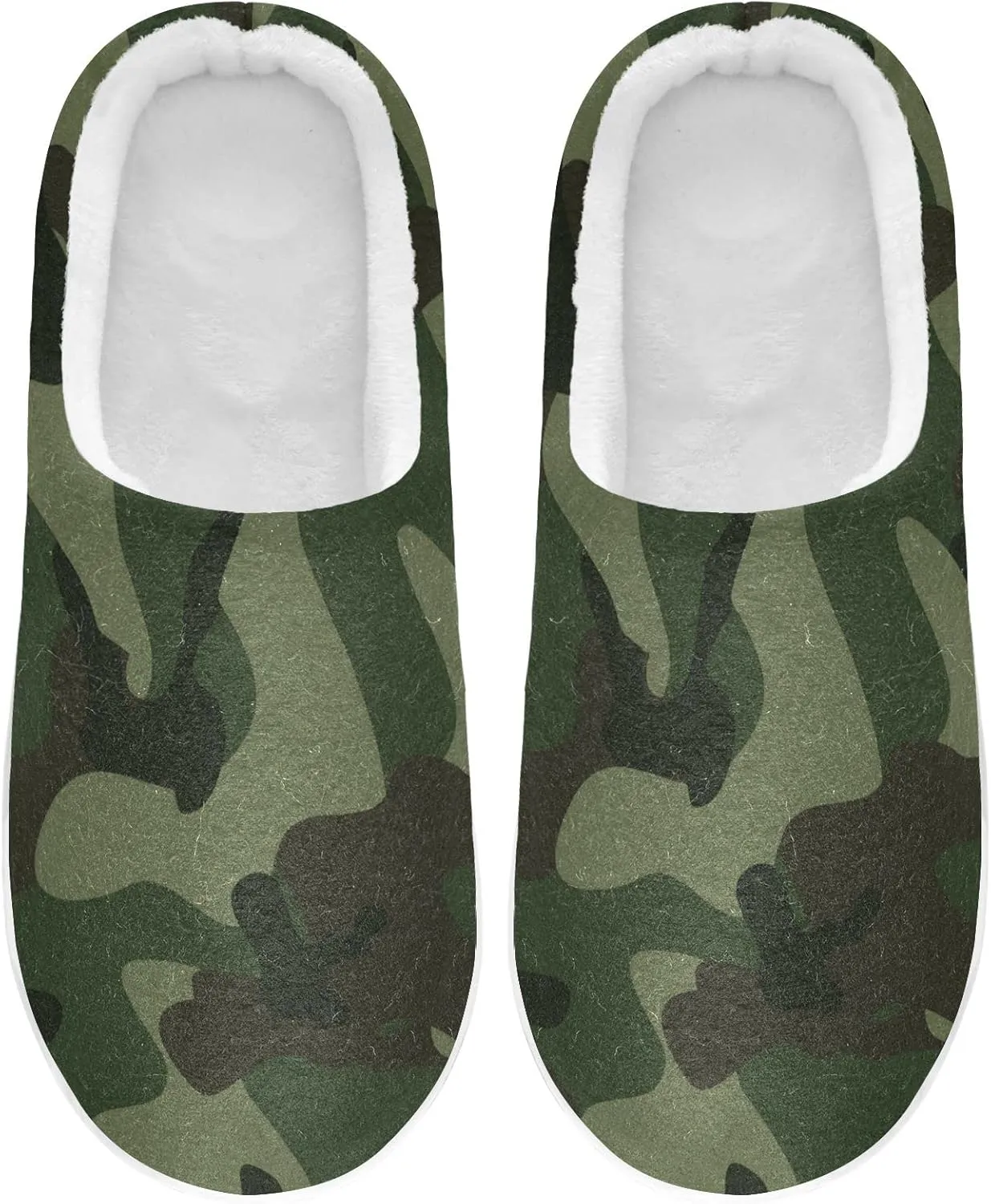 Oyihfvs Unisex Memory Foam Warm Slippers Comfort Soft Casual Shoes for Indoor Outdoor S-XXXL