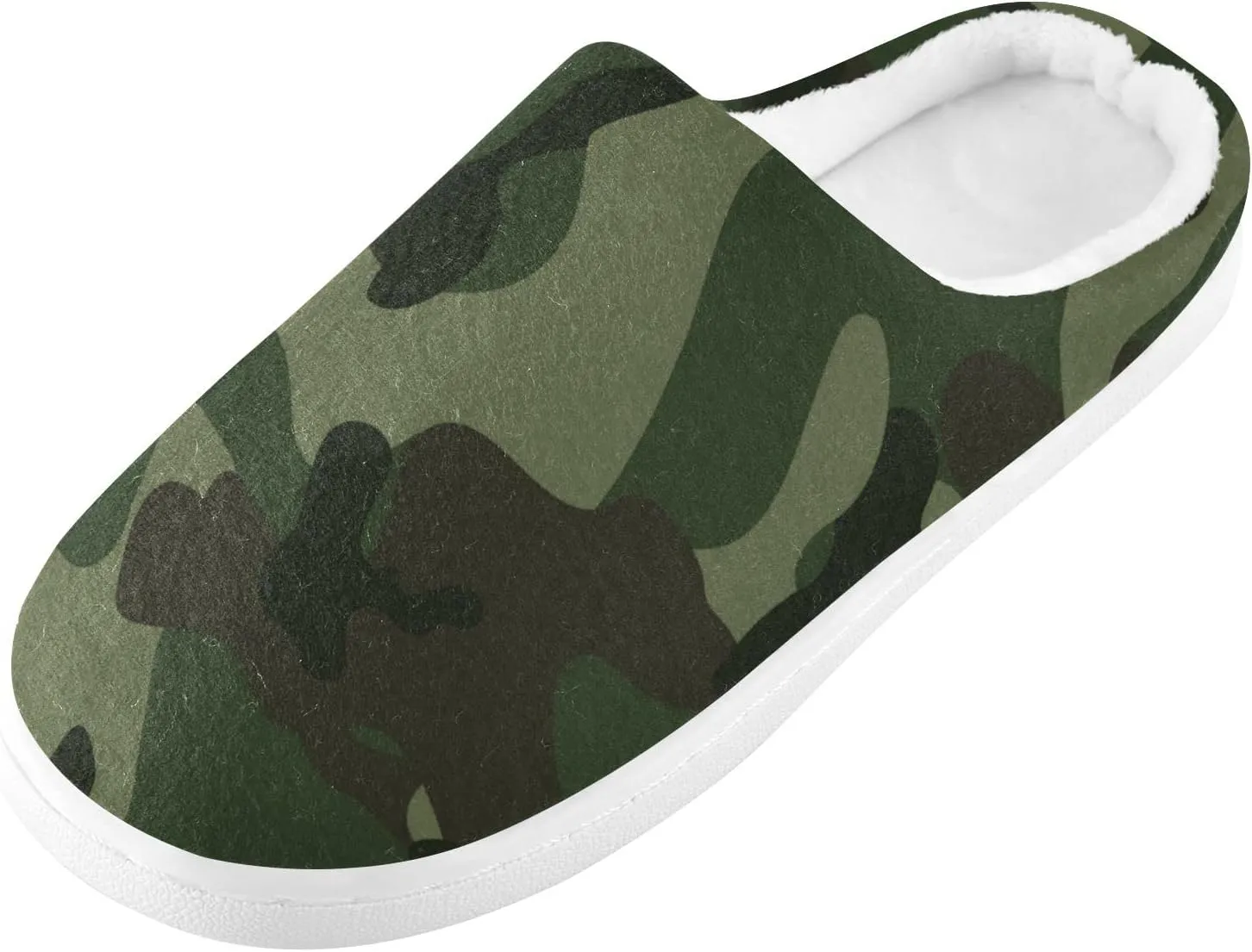 Oyihfvs Unisex Memory Foam Warm Slippers Comfort Soft Casual Shoes for Indoor Outdoor S-XXXL