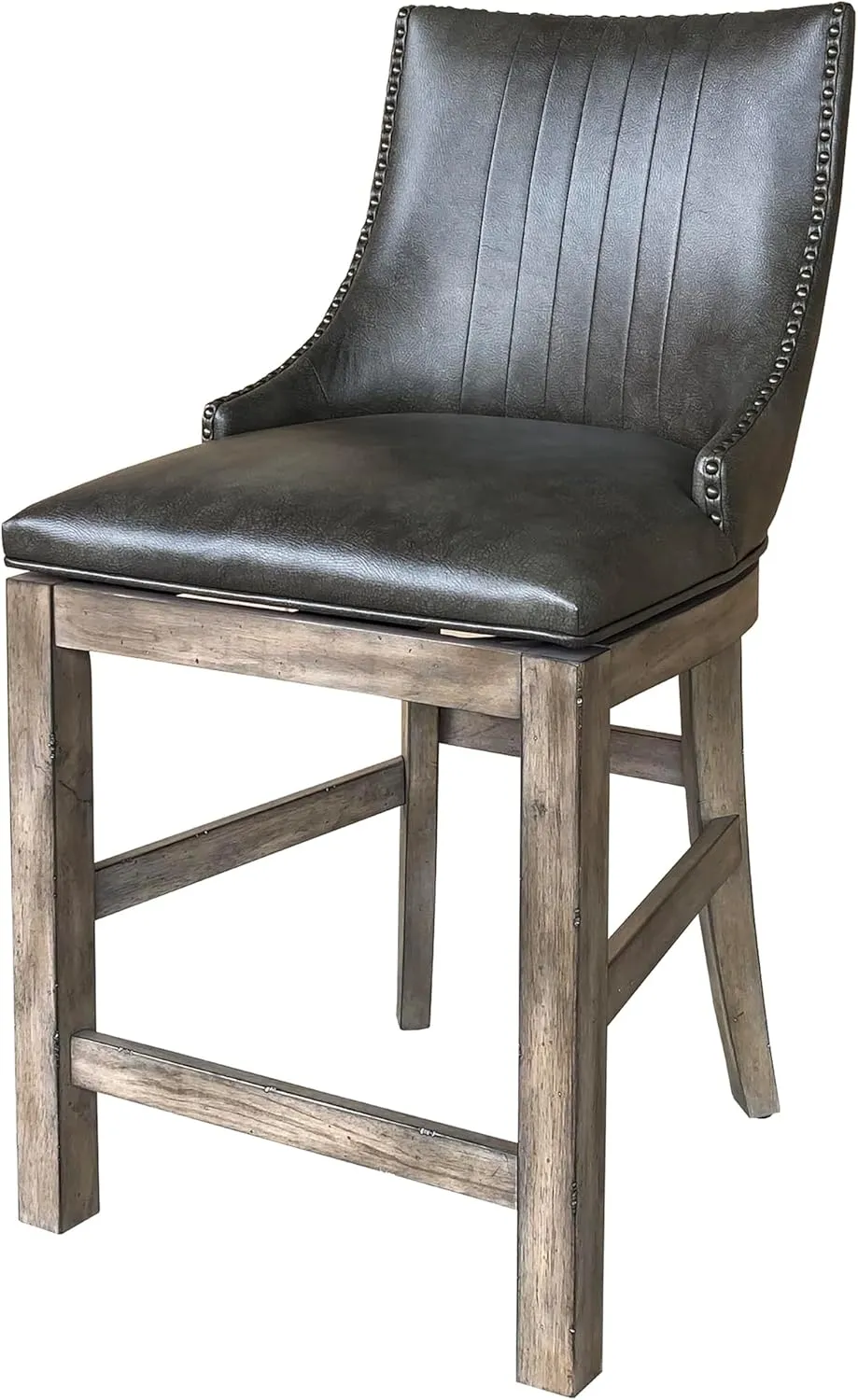 Parker House Lodge Dining Swivel Counter Sling Chair Two Pack