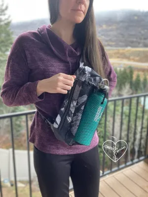 PDF Pattern and Video Tutorial - Buddy Sling Bag & Beverage Buddy Sling Bag by KMGhandmade