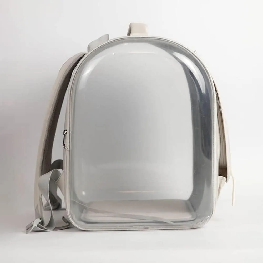 Pet Backpack Dog Cat Carriers Soft - Beige