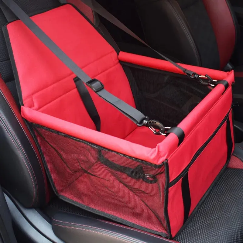 Pet Car Booster Seat Dog Foldable Safe Basket Protector Travel Carrier Puppy AU