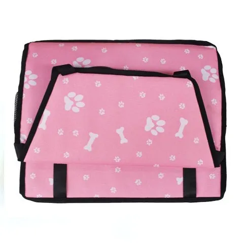 Pet Car Booster Seat Dog Foldable Safe Basket Protector Travel Carrier Puppy AU