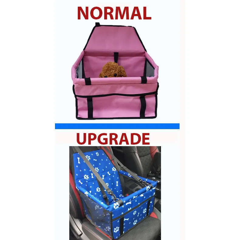 Pet Car Booster Seat Dog Foldable Safe Basket Protector Travel Carrier Puppy AU