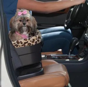 Pet Gear Booster Seat for Dogs/Cats, Removable Washable Comfort Pillow   Liner, Safety Tethers Included, Installs in Seconds, No Tools Required, 2 Colors