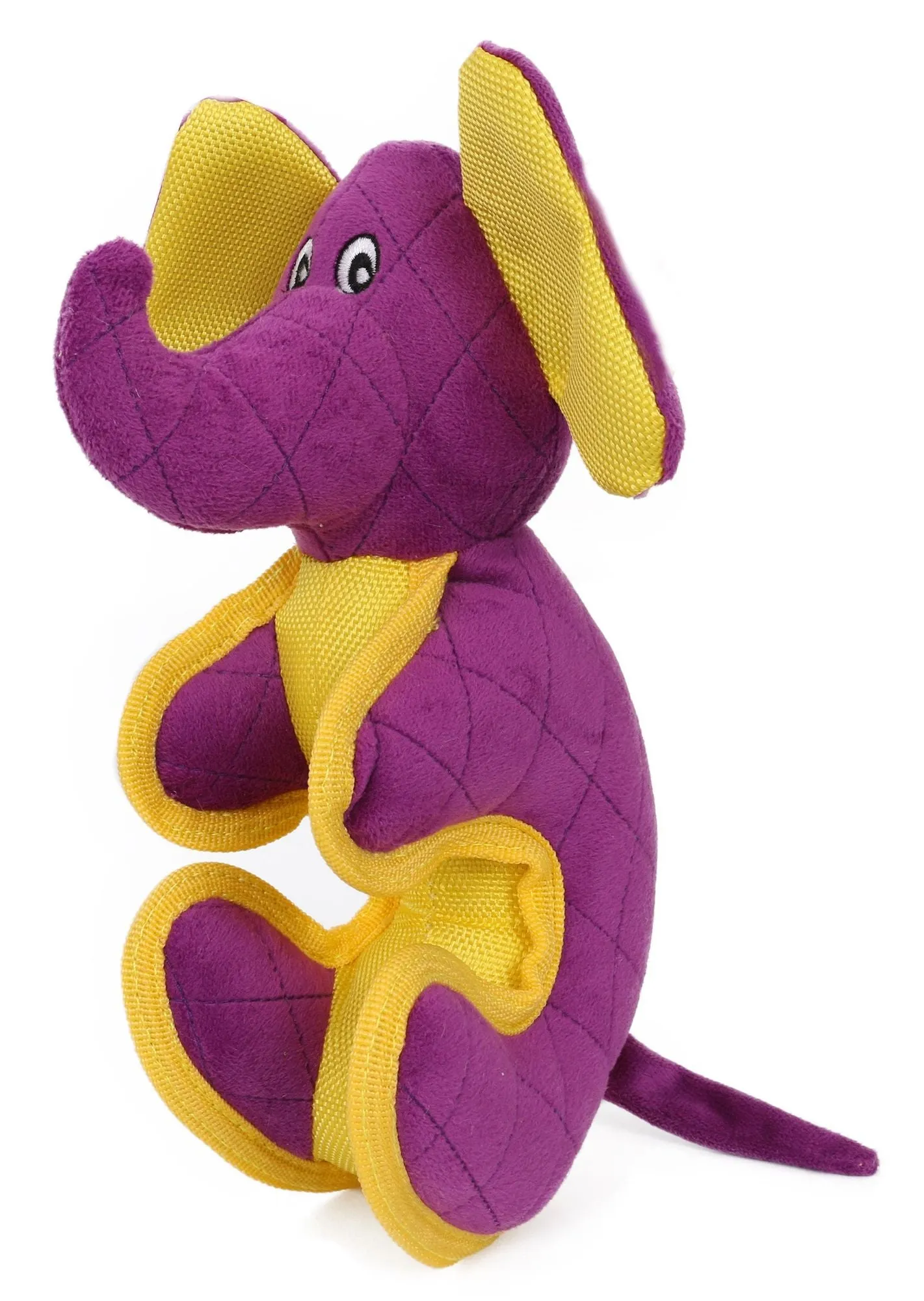 Pet Life Cartoon Funimals Plush Animal Squeak Chew Tug Dog Toy