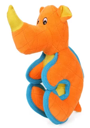 Pet Life Cartoon Funimals Plush Animal Squeak Chew Tug Dog Toy