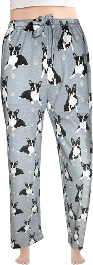 Pet Lover Pajama Pants – New Cotton Blend - All Season - Comfort Fit Lounge Pants for Women and Men - 27 Breeds Available